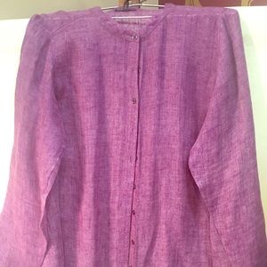 Eileen Fisher Linen Blouse